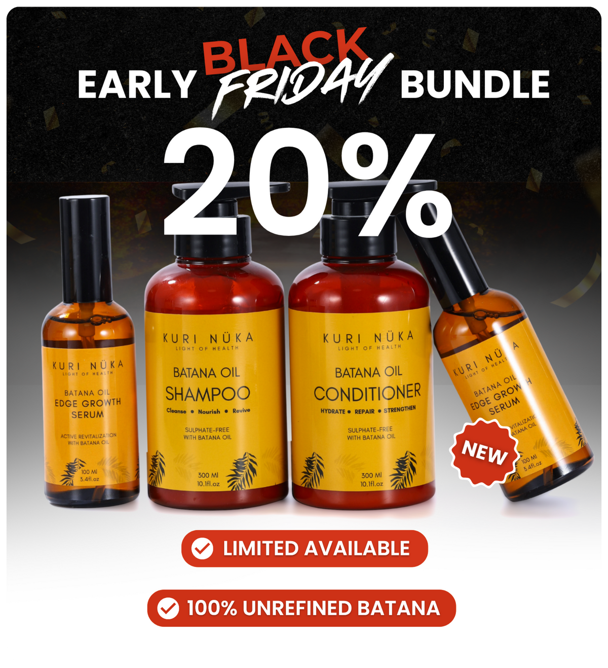 Batana Edge Repair & Grow Set