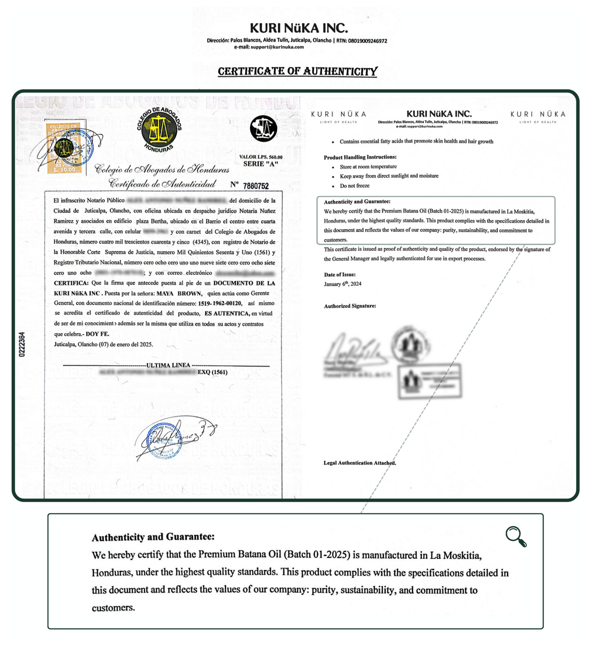 Batana Natural Hair Oil