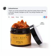 Batana naturlig hårolja