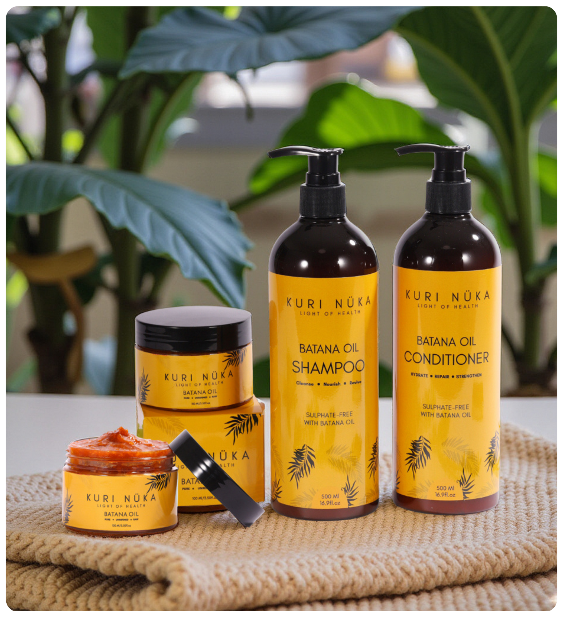 Huile Naturelle pour Cheveux Batana