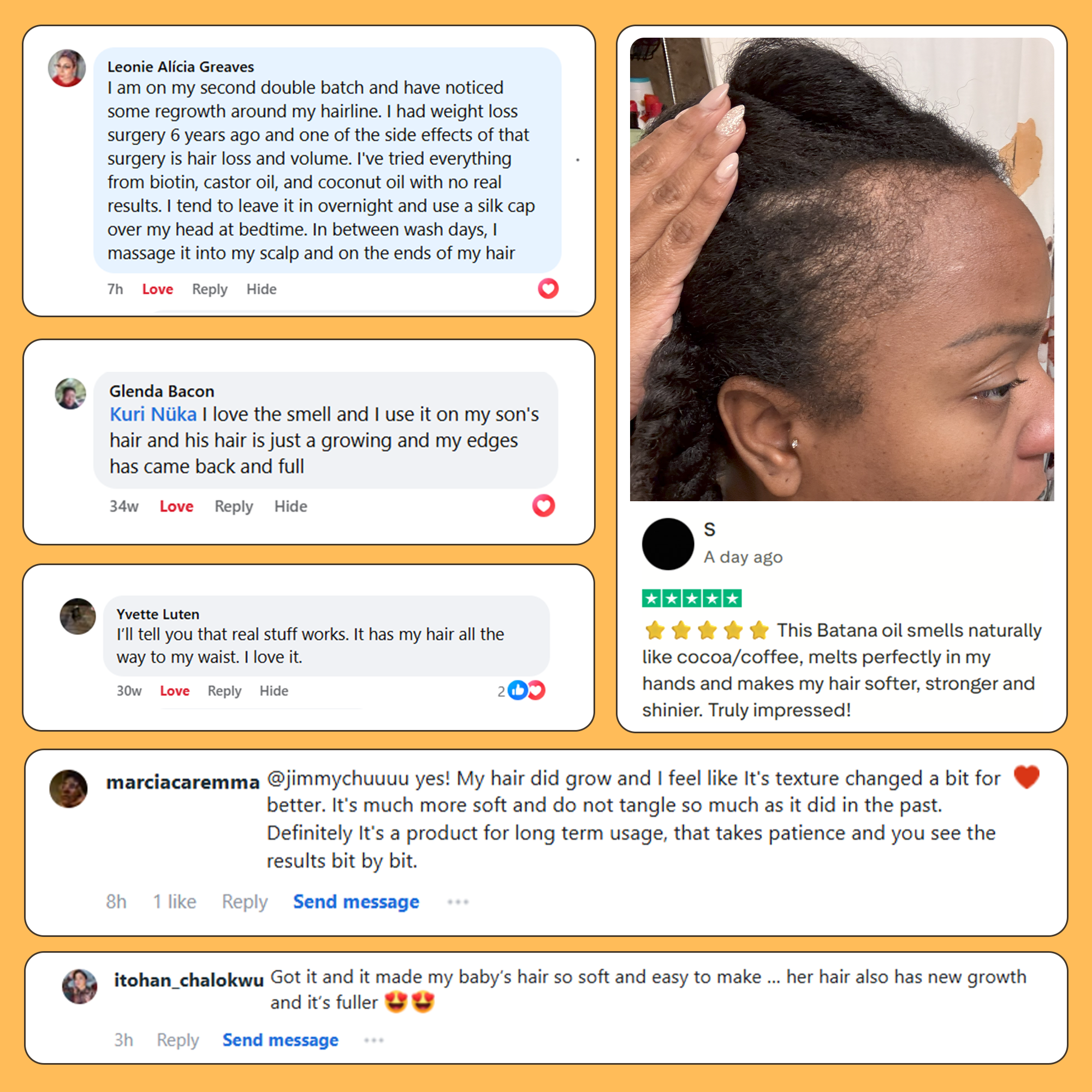 Batana Natural Hair Oil