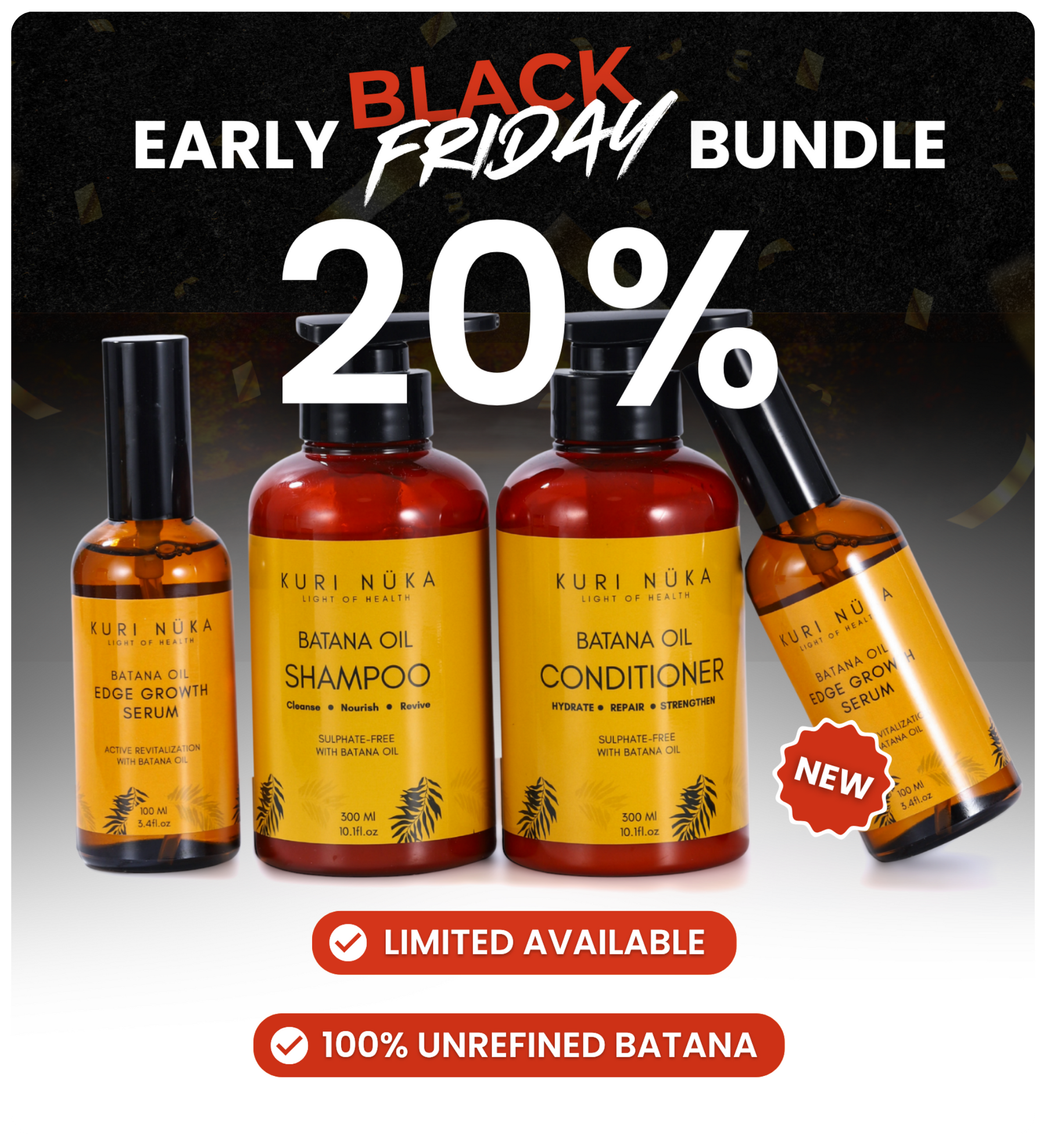 Batana Edge Repair & Grow Set