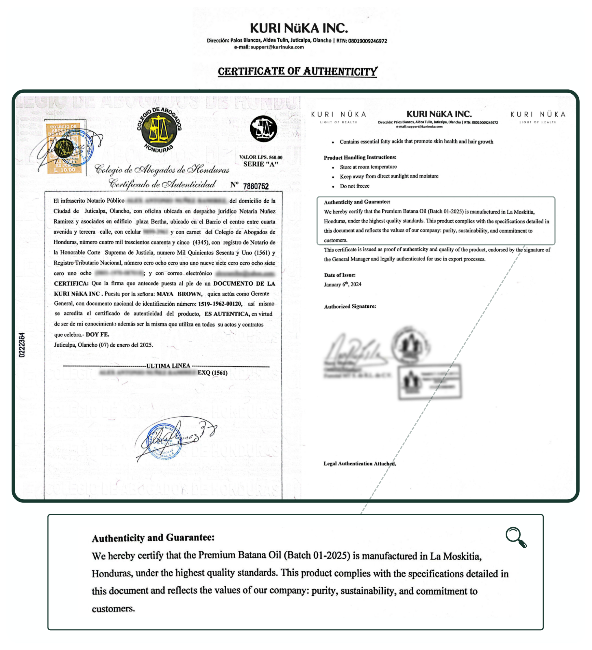 Batana Natural Hair Oil