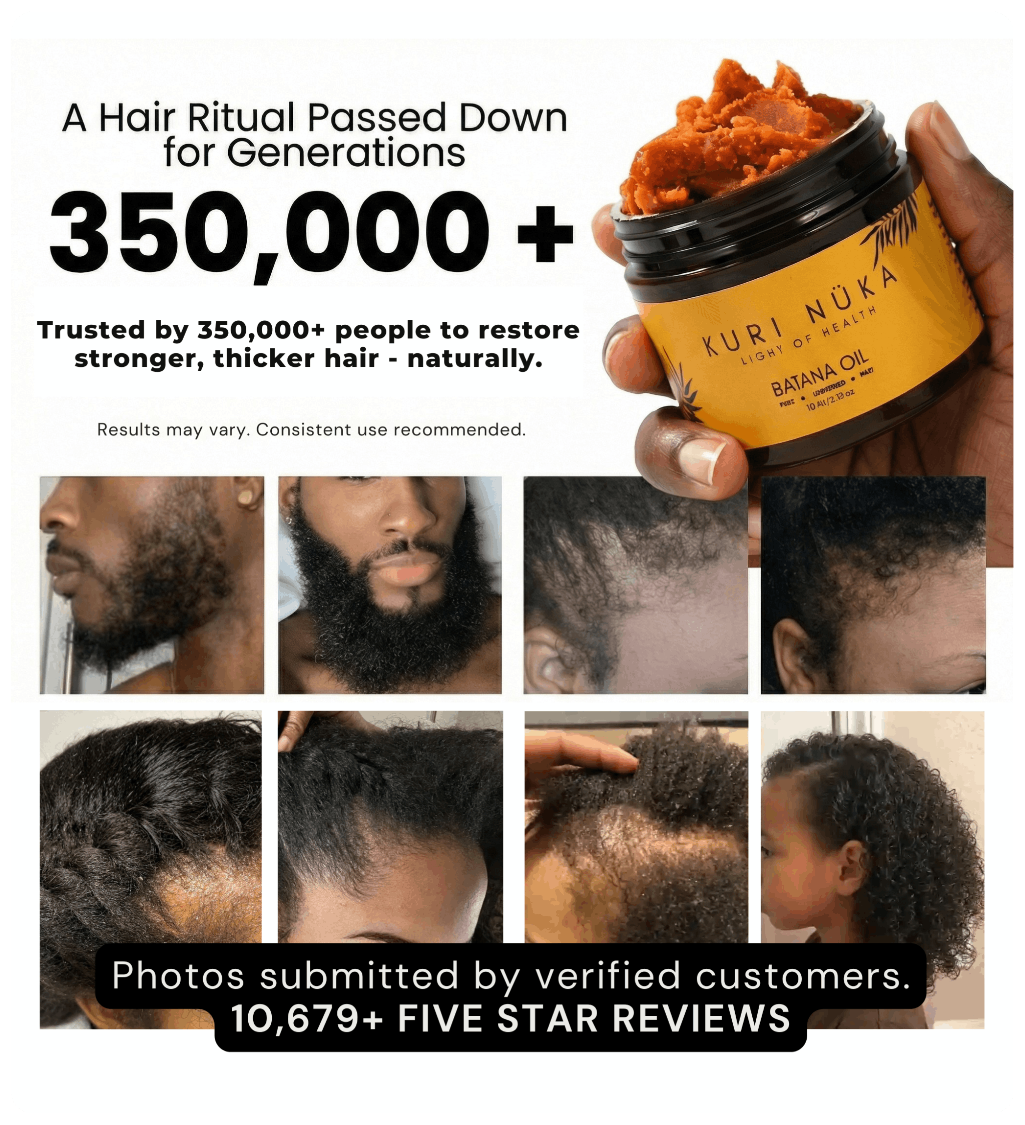 Batana Natural Hair Oil