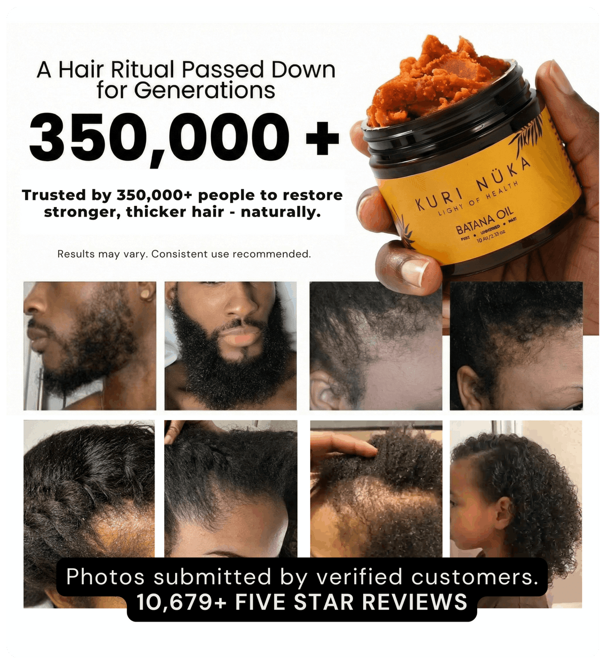 Batana Natural Hair Oil