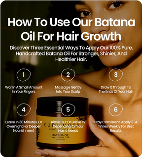 Huile Naturelle pour Cheveux Batana