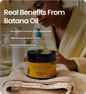 Huile Naturelle pour Cheveux Batana